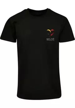 Рубашка Merchcode Football - Belgium, черный