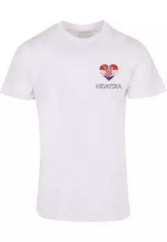 Рубашка Merchcode Football - Croatia, белый