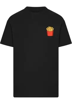 Рубашка Merchcode French Fries, черный