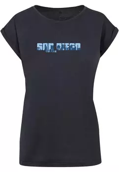 Рубашка Merchcode Grand San Diego Skyline, темно-синий