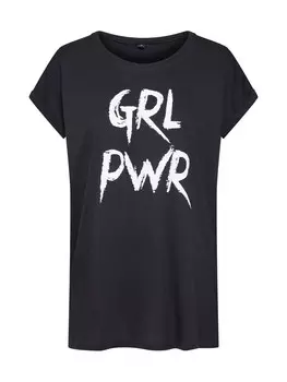 Рубашка Merchcode Grl Pwr, черный
