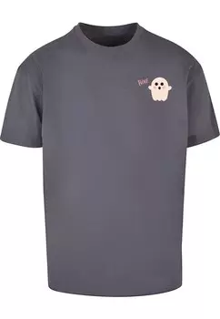 Рубашка Merchcode Halloween - Boo Ghost, темно-серый