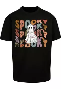 Рубашка Merchcode Halloween - Spooky Ghost, черный