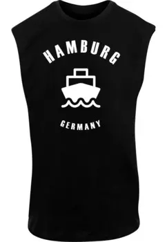 Рубашка Merchcode Hamburg X, черный