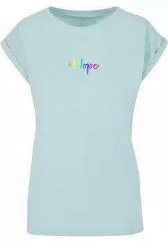 Рубашка Merchcode Hope Rainbow, синий