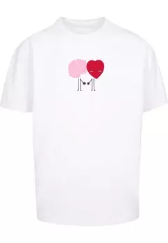 Рубашка Merchcode Hugs & Love - Emotional Balance, белый