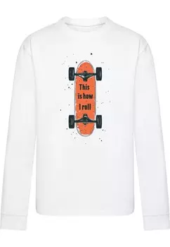 Рубашка Merchcode I Roll, белый