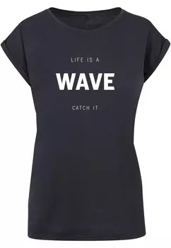 Рубашка Merchcode Ladies Summer, темно-синий