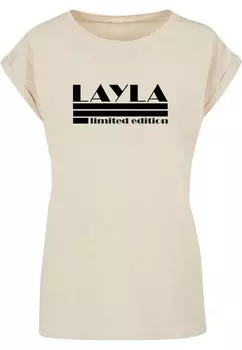 Рубашка Merchcode Layla, песок