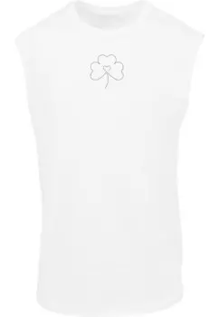 Рубашка Merchcode Leaf Clover, белый