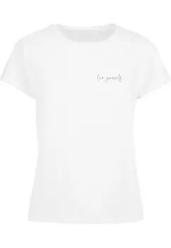 Рубашка Merchcode Love Yourself, белый