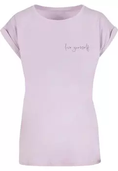Рубашка Merchcode Love Yourself, лаванда