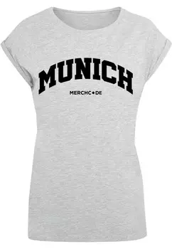 Рубашка Merchcode Munich, серый