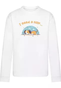 Рубашка Merchcode Need Nap, белый
