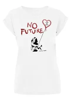 Рубашка Merchcode No Future, белый