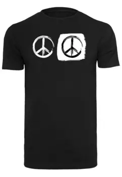 Рубашка Merchcode Peace, черный