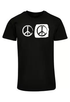 Рубашка Merchcode Peace, черный