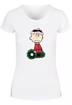 Рубашка Merchcode Peanuts Wreath, белый