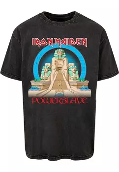 Рубашка Merchcode Powerslave - World Slavery Tour Egpyt, черный