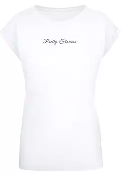 Рубашка Merchcode Pretty Flowers, белый