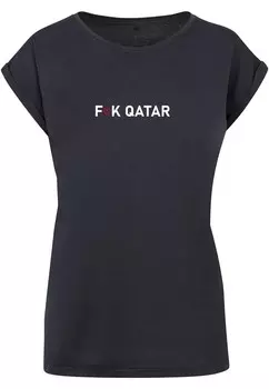 Рубашка Merchcode Qatar Heart, военно-морской
