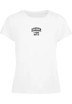 Рубашка Merchcode Random Life, белый