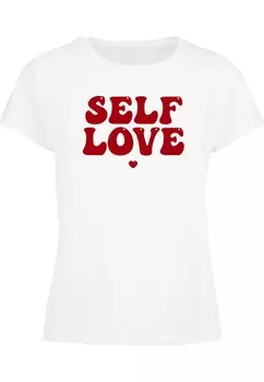 Рубашка Merchcode Self Love, белый