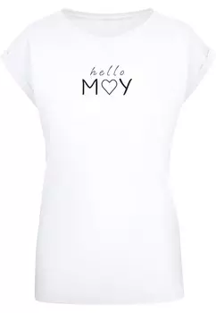 Рубашка Merchcode Spring - Hello May, белый
