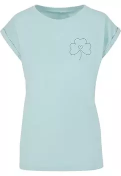 Рубашка Merchcode Spring - Leaf Clover Flower, пастельно-синий