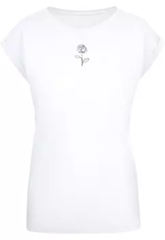 Рубашка Merchcode Spring - Rose, белый