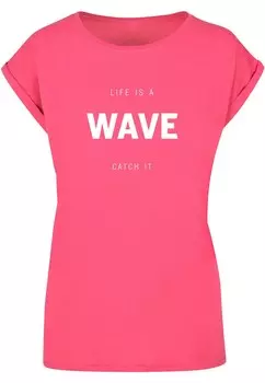Рубашка Merchcode Summer - Life is a wave, розовый