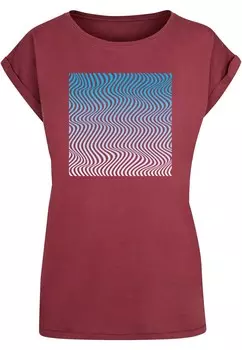 Рубашка Merchcode Summer-Wavy, карминно-красный