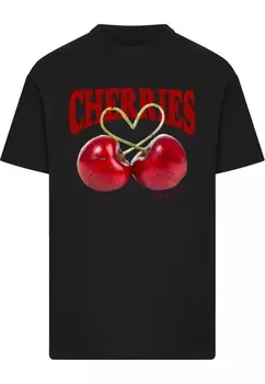 Рубашка Merchcode Sweet Cherries, черный