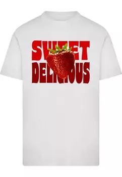 Рубашка Merchcode Sweet Delicious, белый