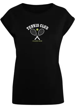 Рубашка Merchcode Tennis Club, черный