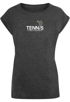 Рубашка Merchcode Tennis Racket, антрацит