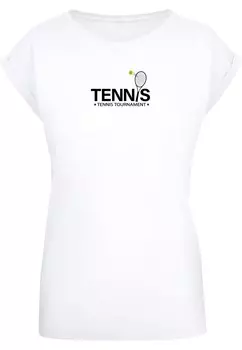 Рубашка Merchcode Tennis Racket, белый