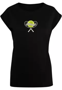 Рубашка Merchcode Tennis Tournament, черный