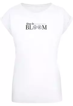 Рубашка Merchcode Time to bloom, белый