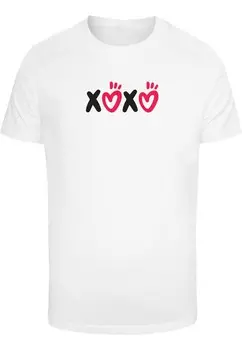 Рубашка Merchcode Valentines Day - Xoxo, белый