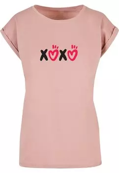 Рубашка Merchcode Valentines Day - Xoxo, розовый