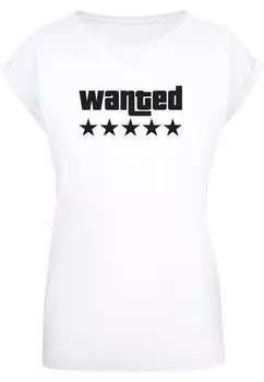 Рубашка Merchcode Wanted, белый