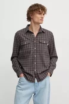 Рубашка MESSON Pepe Jeans, коричневый