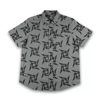 Рубашка Metallica Ninja Star Party, серый