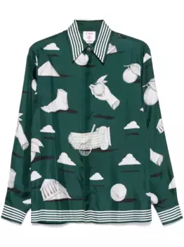 Рубашка Metaphysical CASABLANCA, зеленый