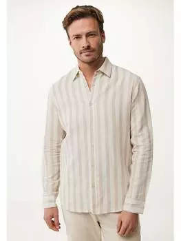 Рубашка Mexx, цвет creme/hellbraun