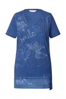 Рубашка MIAMODA, синий/темно-синий