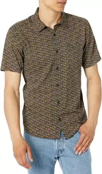 Рубашка Micro Garden S/S Woven RVCA, мульти