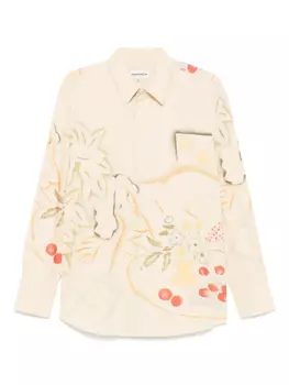 Рубашка Midnight Muse CARNE BOLLENTE, нейтральный