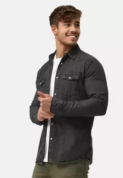 Рубашка MIKE INDICODE JEANS, черный